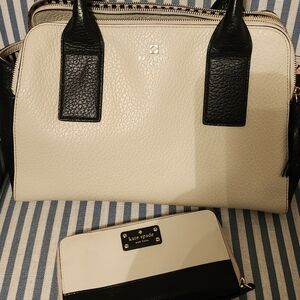 Kate Spade bag with matching wallet